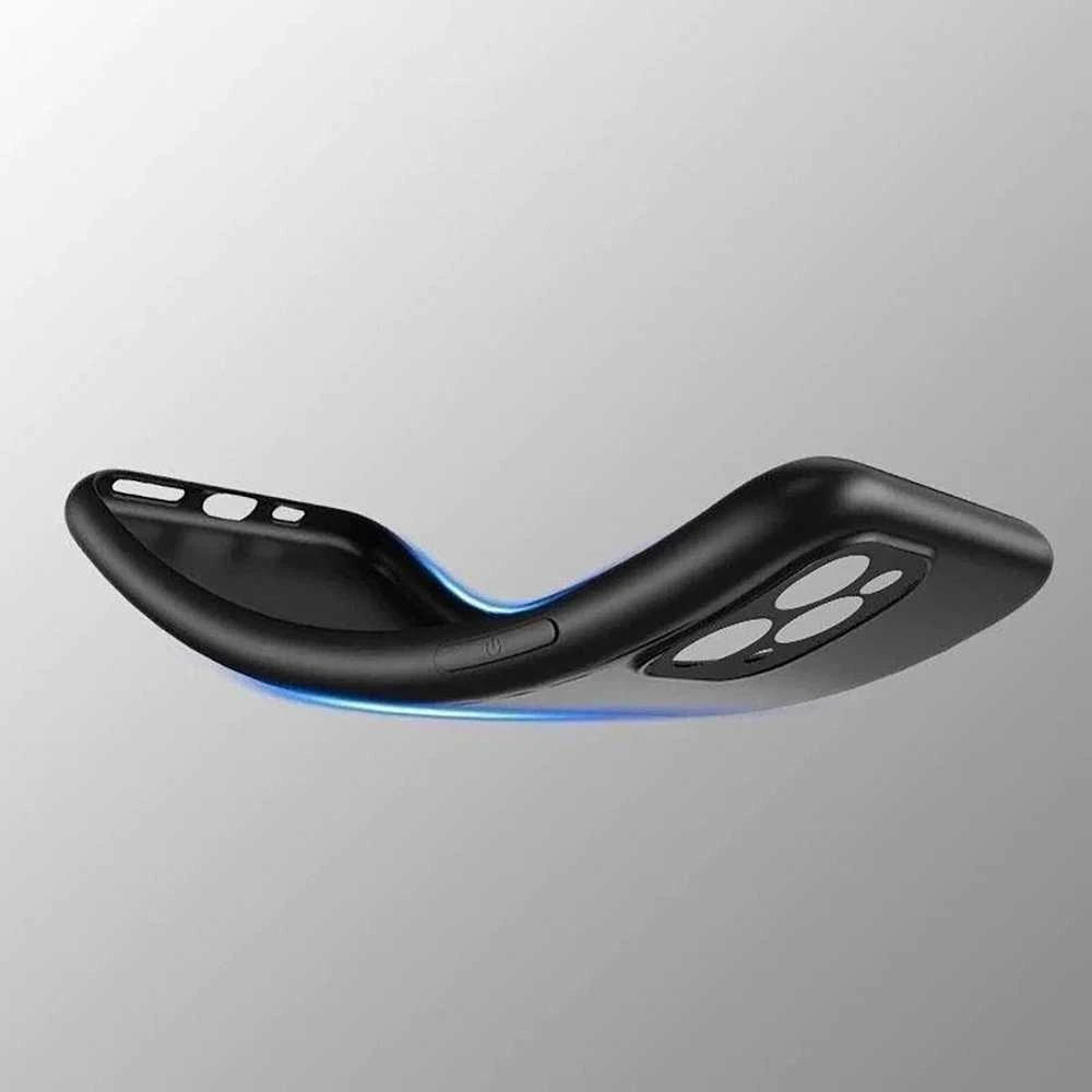 Hurtel Soft Nothing Phone 2 – dėklas telefonui juodos spalvos