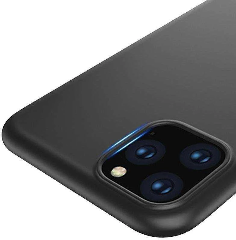 Soft TPU gel protective Realme C21 dėklas telefonui juodos spalvos