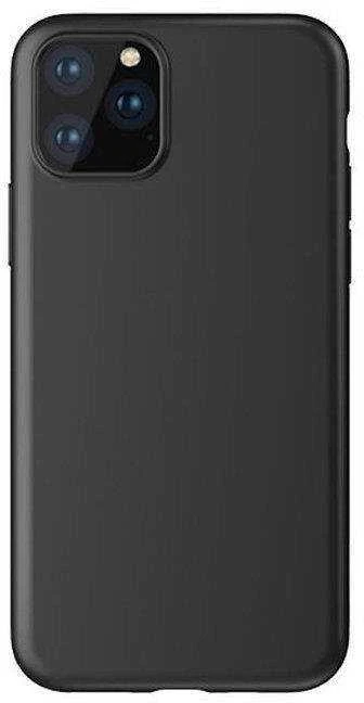 Soft TPU gel protective Realme C21 dėklas telefonui juodos spalvos