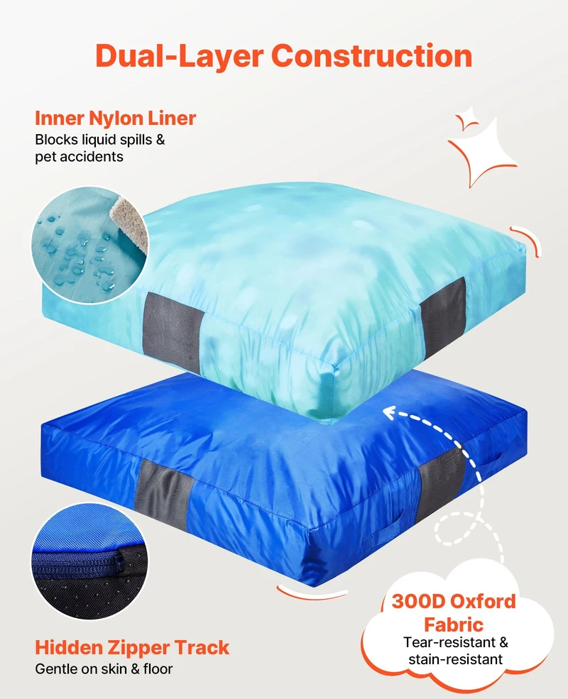 Vevor Vaikų sensorinis čiužinys 1500 x 1500 mm