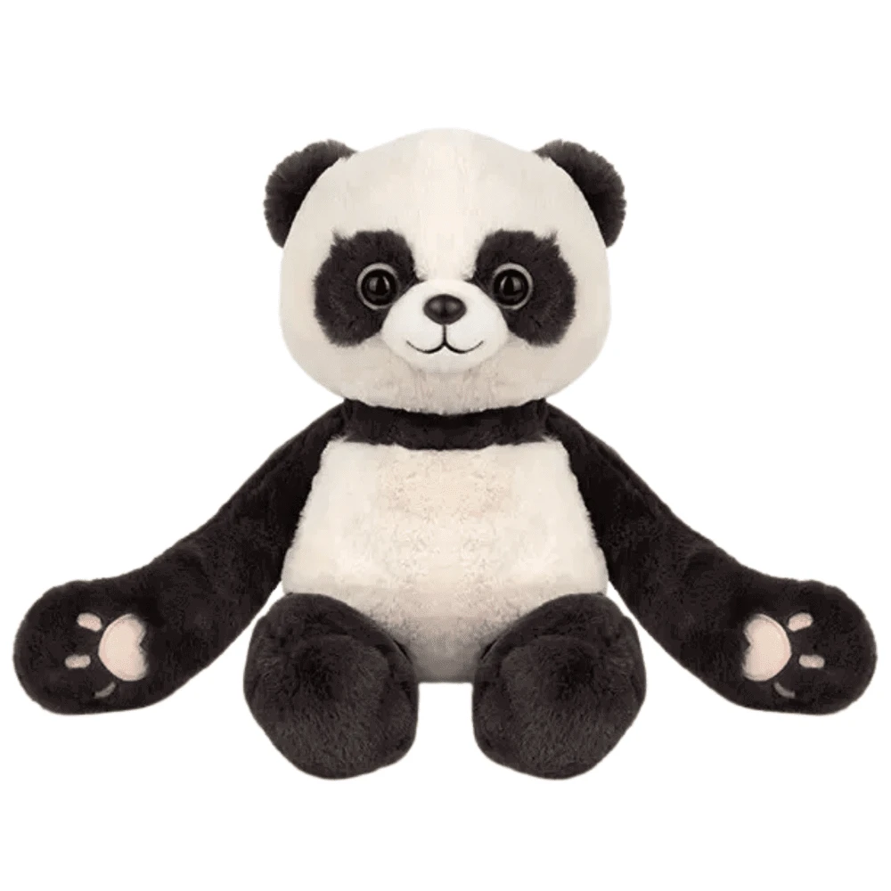 Lean Toys Pliušinė panda su magnetais, 23 cm