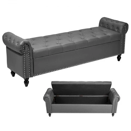 VEVOR Odinė sofa-sandėliavimo suolelis miegamiesiems