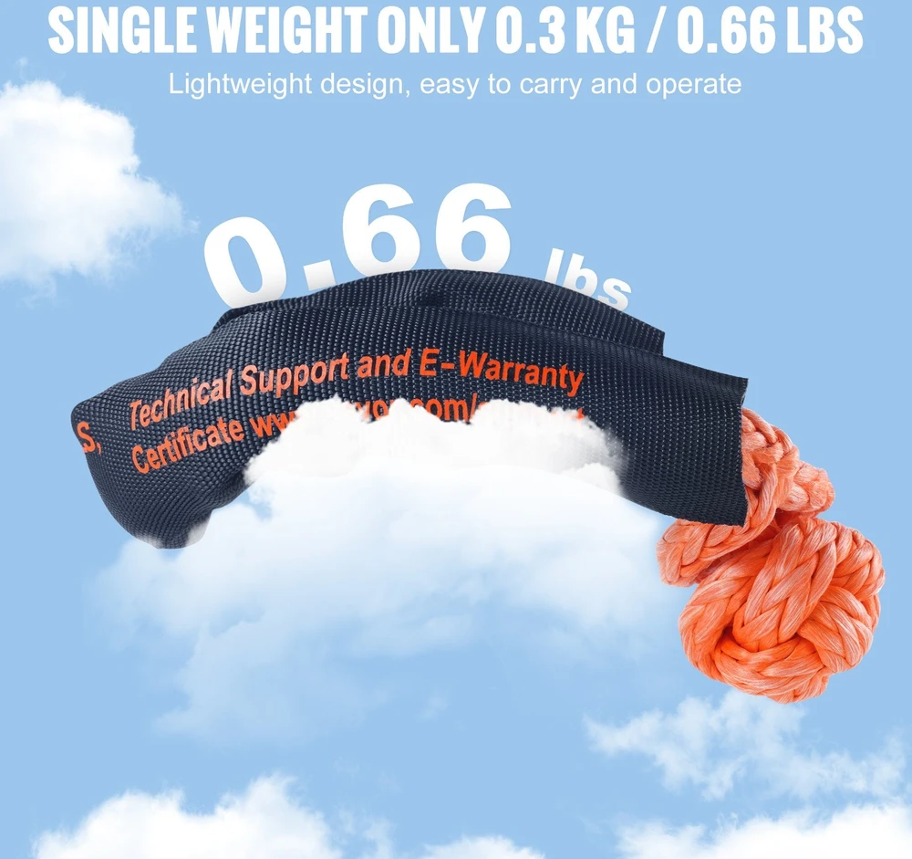 VEVOR Sintetinis atkabinimo lynas 2 vnt 12mm x 56cm