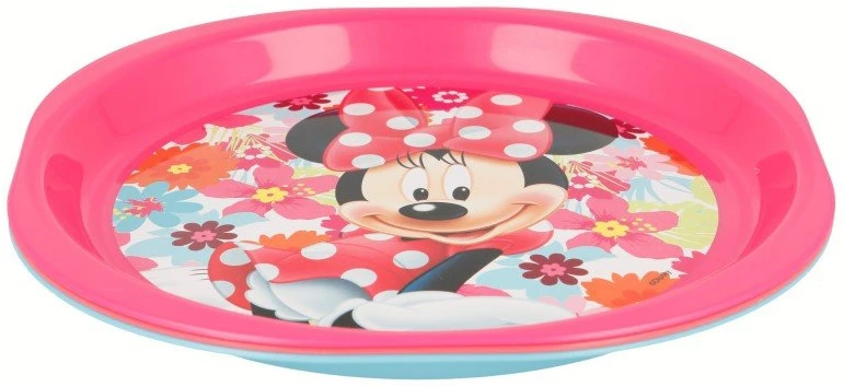 Minnie Mouse - 3 iškylų lėkščių rinkinys