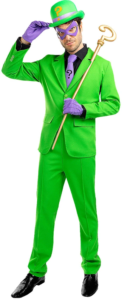 Mįsliaus (The Riddler) kostiumas vyrams – Betmenas