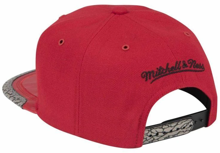 Mitchell & Ness 3 diena Snapback NBA Čikagos Bulls Raudona kepurė - 6HSSMM19505-CBUSCWH