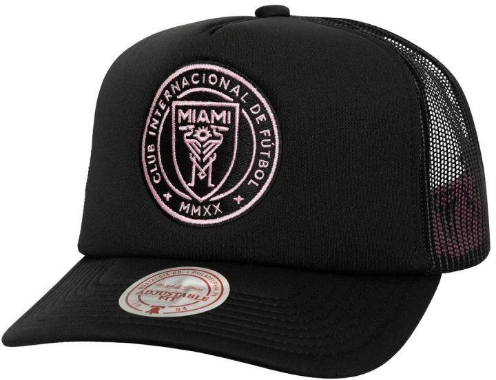 Mitchell & Ness Inter Miami CF Trucker kepurė HT10070-IMCBLCK