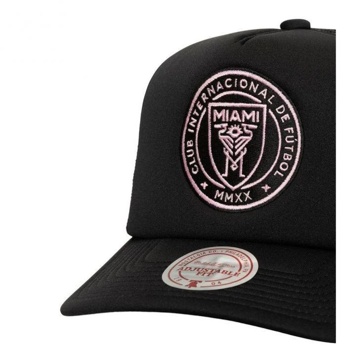 Mitchell & Ness Inter Miami CF Trucker kepurė HT10070-IMCBLCK