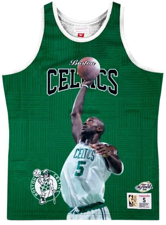 Mitchell & Ness NBA Boston Celtics Kevin Garnett Berankoviai Marškinėliai Žalias - MSTKSC19048