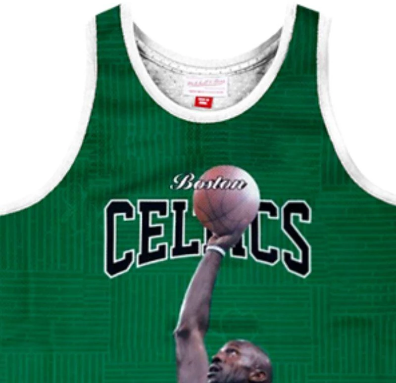Mitchell & Ness NBA Boston Celtics Kevin Garnett Berankoviai Marškinėliai Žalias - MSTKSC19048