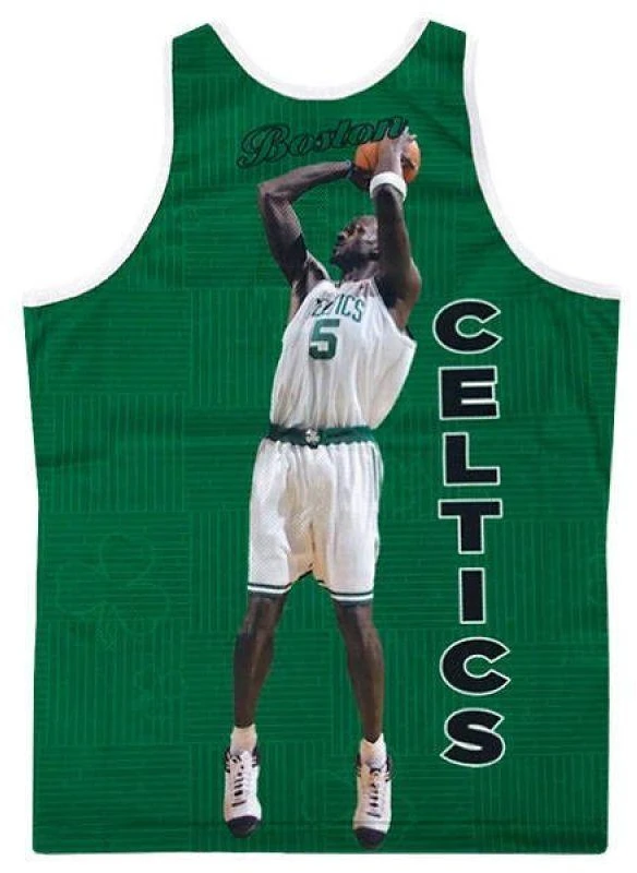 Mitchell & Ness NBA Boston Celtics Kevin Garnett Berankoviai Marškinėliai Žalias - MSTKSC19048