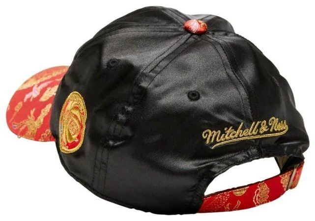 Mitchell & Ness NBA Houston Rockets Nauja Aušra Dad Cap - 6LUOMM20058-HROBLCK
