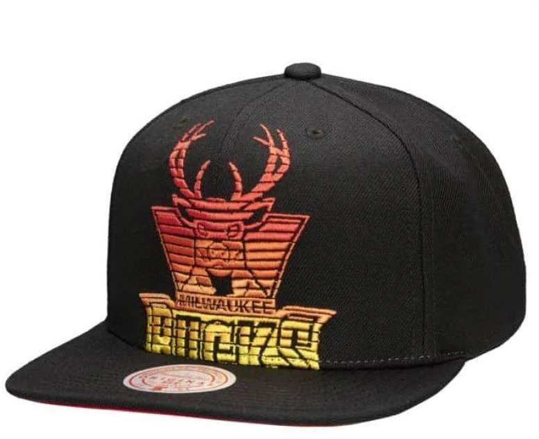 Mitchell & Ness NBA Milwaukee Bucks Hardwood Classics Kepurė - 6HSSMM20017 MBUBLCK