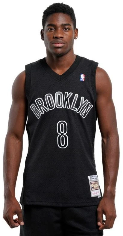 Mitchell & Ness NBA Swingman Brooklyn Nets Deron Williams marškinėliai M SMJY6513-BNE12DWMBLCK