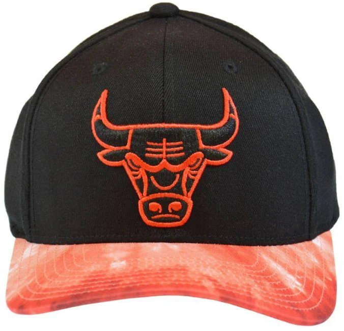 Mitchell & Ness NBA "Tie-dye" klasikinė raudona "Chicago Bulls" "Snapback" kepuraitė - 6HSSFH21HW002-CBUBKRD