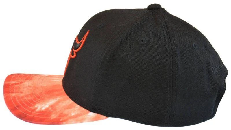 Mitchell & Ness NBA "Tie-dye" klasikinė raudona "Chicago Bulls" "Snapback" kepuraitė - 6HSSFH21HW002-CBUBKRD