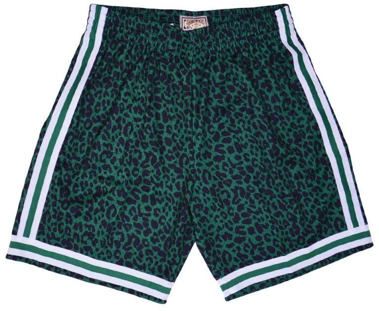 Mitchell & Ness Vyriški Bostono Celtics "Wild Life" Swingman šortai