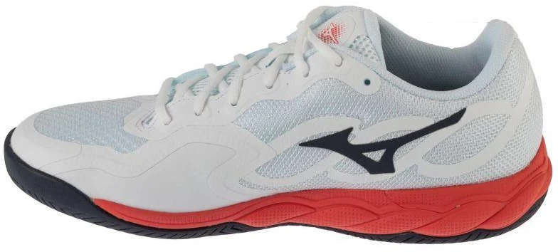 Mizuno Wave Enforce Court AC Teniso bateliai 61GA243260 Balta 41