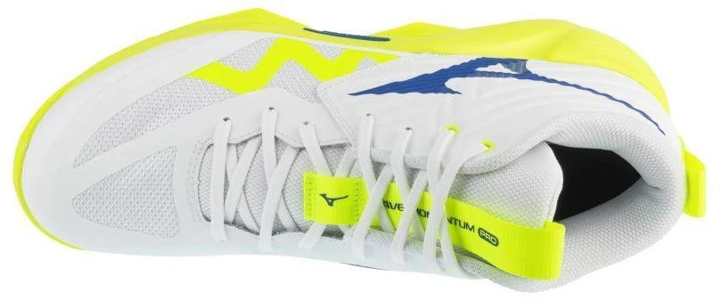 Mizuno Wave Momentum Pro Mid V1GA254539 balti 37 dydžio bateliai
