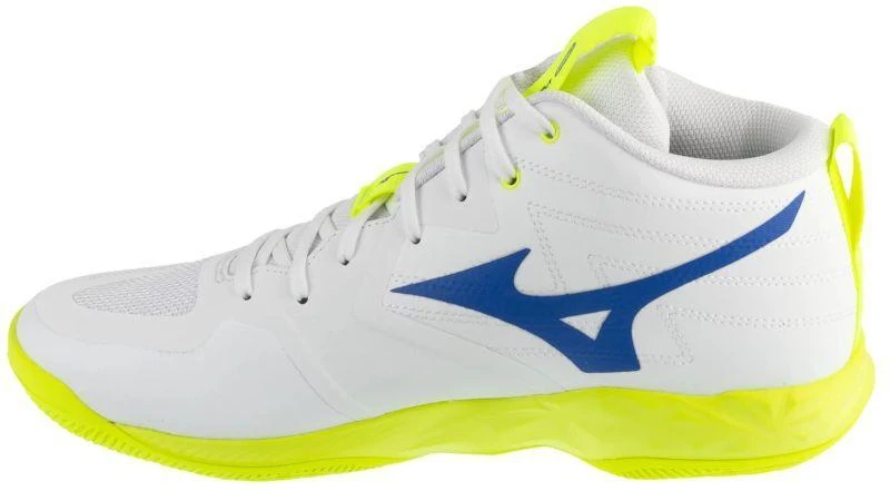 Mizuno Wave Momentum Pro Mid V1GA254539 balti 37 dydžio bateliai