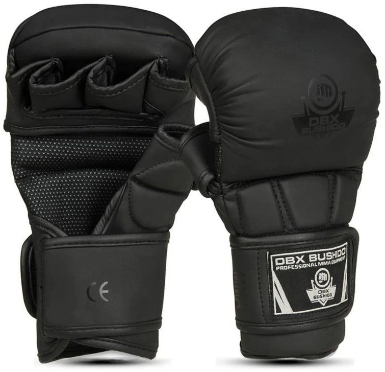 MMA sparingo pirštinės moterims S – Juodas Master – Valor Series | DBX Bushido