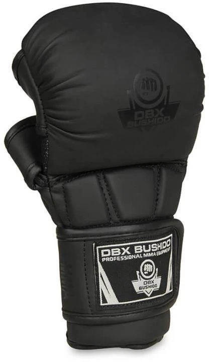 MMA sparingo pirštinės vaikams XS – Juodas Master – Valor serija | DBX Bushido