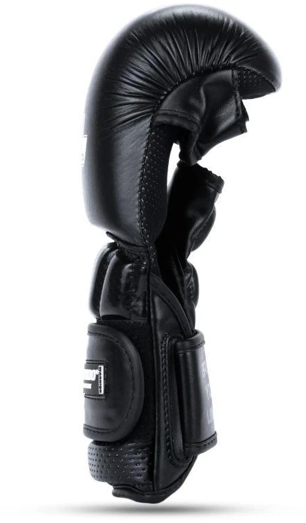 MMA treniruočių pirštinės M - Warrior Juodas - LegacySeries