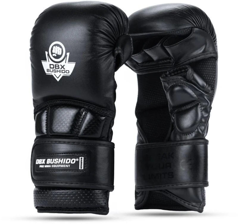 MMA treniruočių pirštinės M - Warrior Juodas - LegacySeries