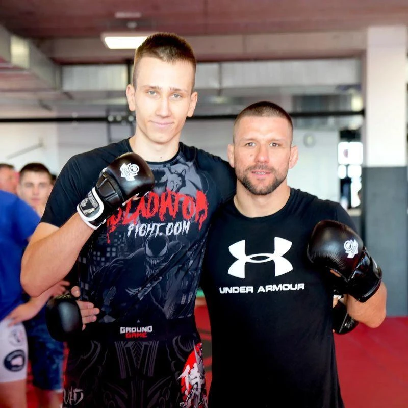 MMA treniruočių pirštinės M - Warrior Juodas - LegacySeries