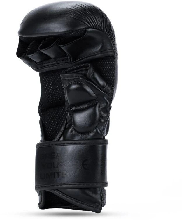 MMA treniruočių pirštinės M - Warrior Juodas - LegacySeries