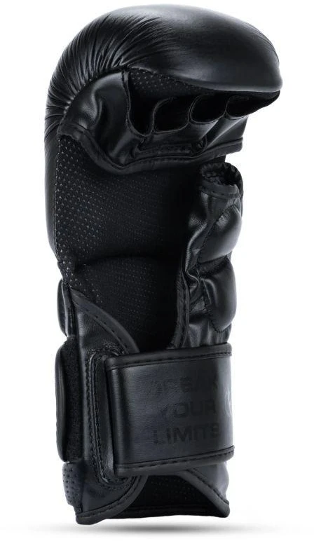 MMA treniruočių pirštinės M - Warrior Juodas - LegacySeries