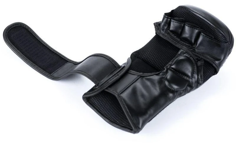 MMA treniruočių pirštinės M - Warrior Juodas - LegacySeries