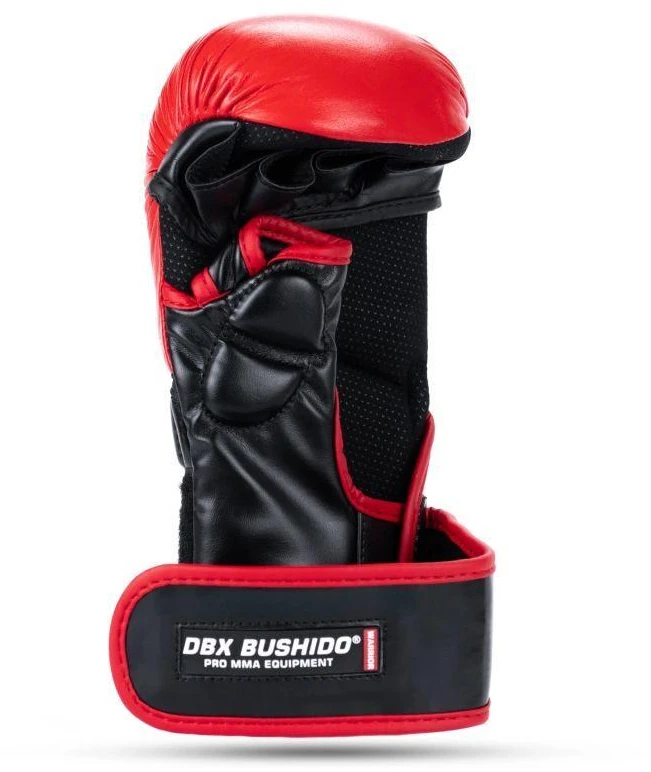 MMA treniruočių pirštinės M - Warrior Raudona - LegacySeries