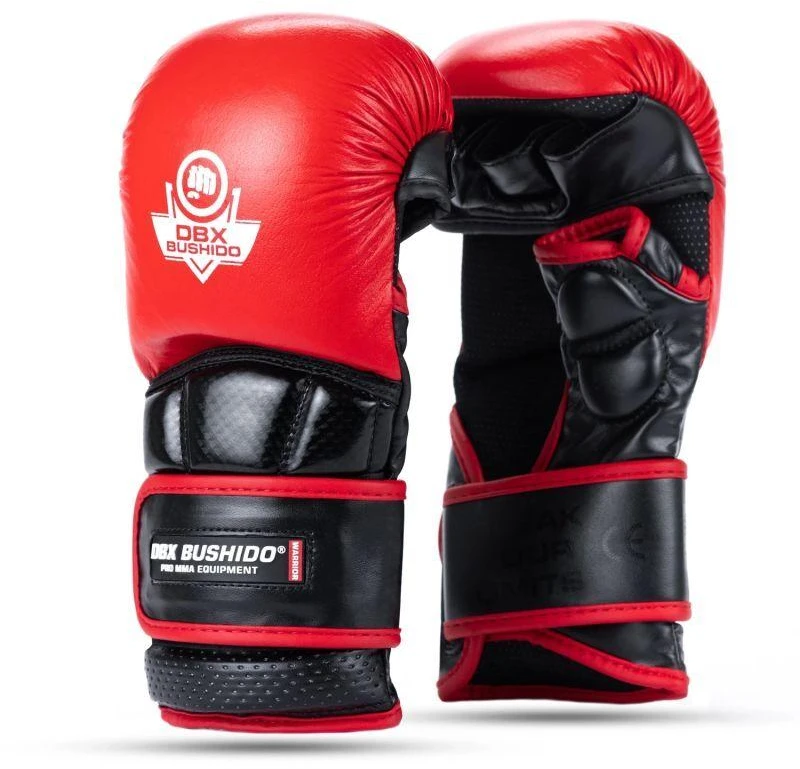 MMA treniruočių pirštinės M - Warrior Raudona - LegacySeries