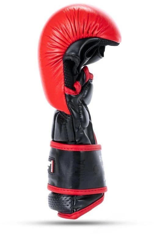 MMA treniruočių pirštinės M - Warrior Raudona - LegacySeries