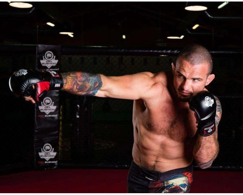 MMA treniruočių pirštinės S/M - Phantom Raudona - Valor Series