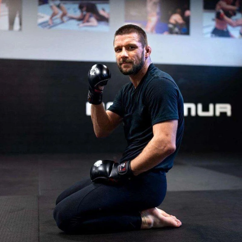 MMA treniruočių pirštinės S/M - Phantom Raudona - Valor Series