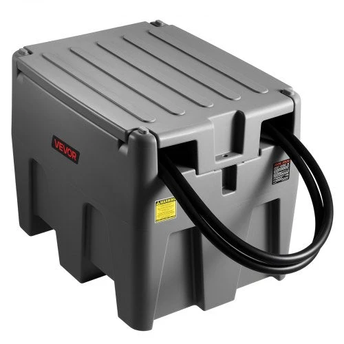 VEVOR Nešiojama dyzelino talpa 220 l su 12V siurbliu