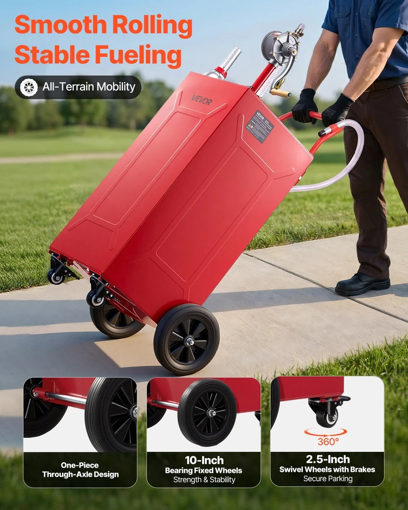 Mobili kuro talpa su pompa VEVOR FF-920S-35Gal-4, 132,5 l