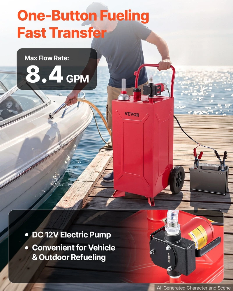 Mobili kuro talpa VEVOR FF-920EQ-30Gal-2, 113,6 l