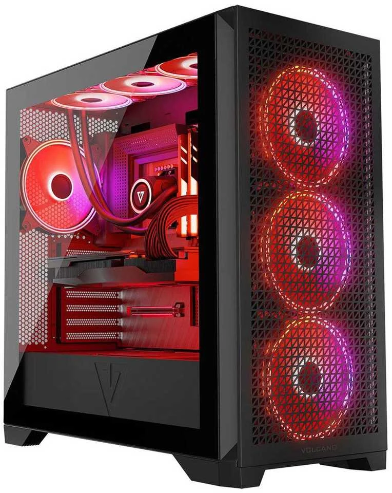 MODECOM Case VOLCANO EXPANSE T APEX ARGB MIDI Juodas