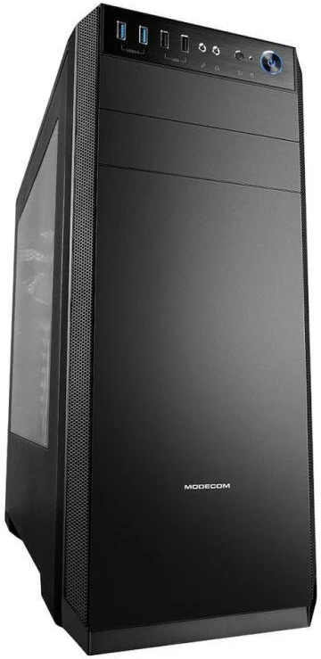 Ausinės MODECOM OBERON PRO AT-OBERON-PR-10-000000-0002 korpusas (ATX, ITX, Micro ATX; juodas)