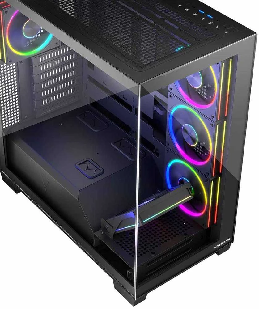 Modecom Volcano Stellar ARGB 5F juoda