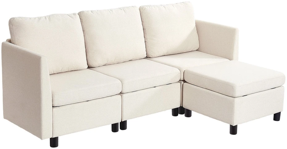 VEVOR Modulinė sofa lova su paslėpta saugykla