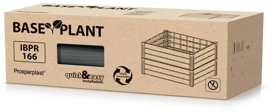 Prosperplast Modulinė pakelta lysvė / sodo dėžė Naturo Eco 166L