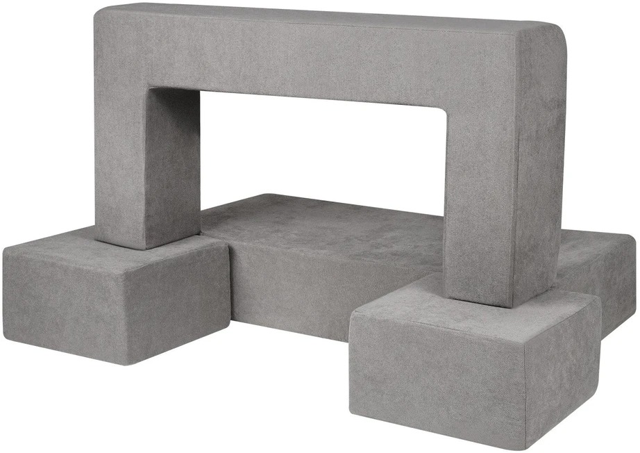 VEVOR Vaikiška modulinė žaidimų sofa, 4 dalių