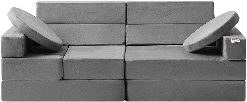 VEVOR Vaikiška modulinė sofa, 15 dalių