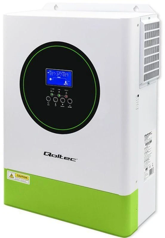 Modulinis hibridinis saulės inverteris Qoltec 53861 Off-Grid 6200w 120a 48v