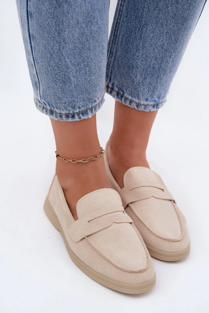 Mokasinai iš zomšos imitacijos Step in style
