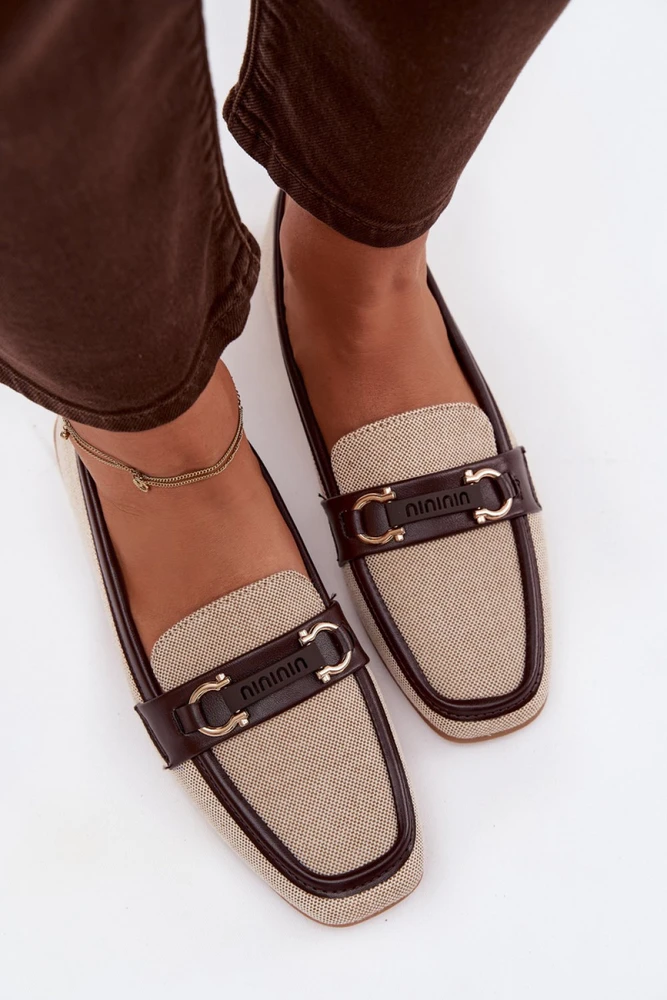 Mokasinai su dekoratyvine sagtimi Step in style
